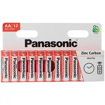 Action piles Panasonic AA offre