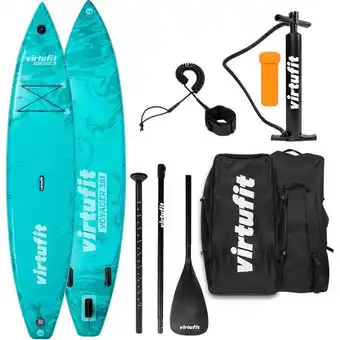 Decathlon Supboard voyager 381 - turquoise - comprend accessoires et sac de transport offre