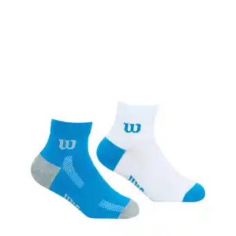 Decathlon Lot de 2 paires de chaussettes mi-basses garçon essentiel offre