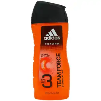 Action Gel douche Adidas Team Force offre