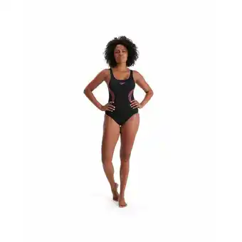 Decathlon Maillot de bain femme speedo eco+ placem muscleb offre