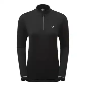 Decathlon Sous-couche femme stretch extensible et légère lowline ii avec ouverture 1/2 zip offre