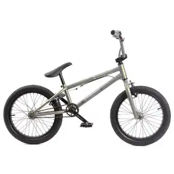 Vélo bmx arsenic enfants gris 10,1kg 18 pouces