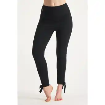 Decathlon Pantalon de yoga ample aux hanches svaha - noir offre