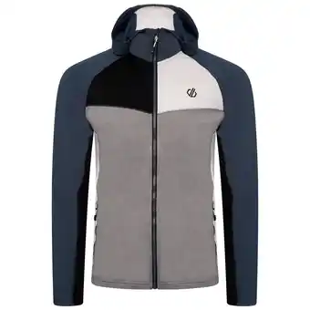 Decathlon Contend core stretch polaire de randonnée zippé pour homme - bleu offre