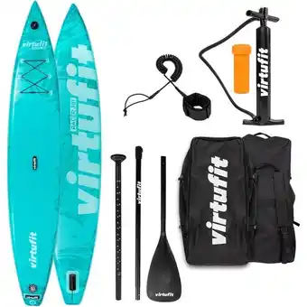 Decathlon Supboard racer 381 - turquoise - comprend accessoires et sac de transport offre