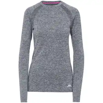 Decathlon Tshirt de sport welina femme (noir chiné) offre