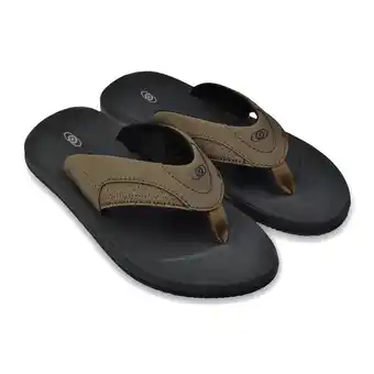 Decathlon Tongs brasileras de hombre de couleur marron offre