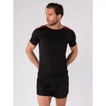 T-shirt de running oliver - noir - homme