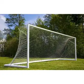 Decathlon Filet 3mm de but de foot à 11 - blanc - pour but 7.32 x 2.44 x 0.8 x 2m offre