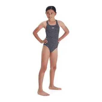 Decathlon Maillot de bain fille speedo essential medalist filles offre
