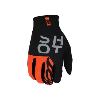 Decathlon Gants shot bmx rogue cup adulte noir/orange offre