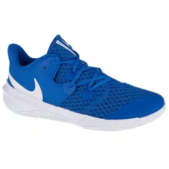 Decathlon Nike zoom hyperspeed court, homme, volleyball, chaussures de volleyball, bleu offre