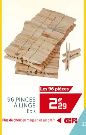 Gifi 96 pinces À Linge offre