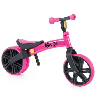 Decathlon Draisienne évolutive yvelo junior rouse et jaune à partir de 18 mois offre