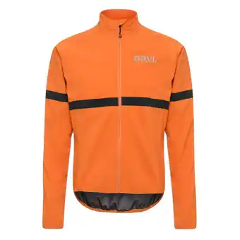 Decathlon Veste rain race 2 - orange offre
