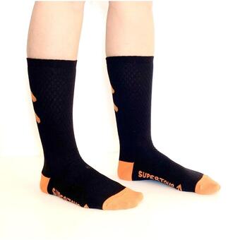 Decathlon Chaussettes orange forest offre