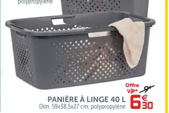 Gifi Paniére À Linge 40 L offre