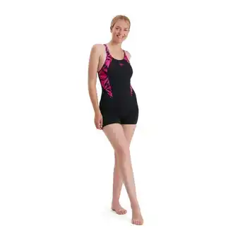 Decathlon Maillot de bain 1 pièce femme speedo eco+ h-boom splice offre