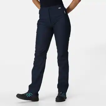 Decathlon Highton surpantalon de randonnée imperméables pour femme - noir offre