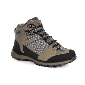 Decathlon Lady samaris ii femme randonnée bottes - gris clair offre