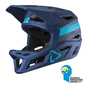 Decathlon Casque intégral de vtt dbx 4.0 - bleu offre
