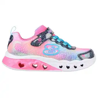 Decathlon Baskets bébé fille skechers flutter heart lights simply love offre