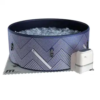 Decathlon Mspa - spa gonflable connecté rond ø 173cm naval - 6 places offre