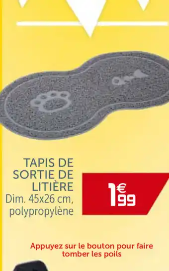 Gifi Tapis De Sortie De Litière offre