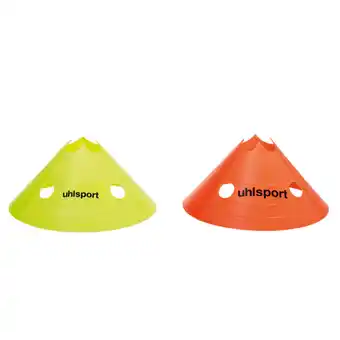 Decathlon Lot de 40 cônes d'entraînement multimarqueurs uhlsport offre