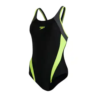 Decathlon Maillot de bain 1 pièce femme speedo splice muscleb offre