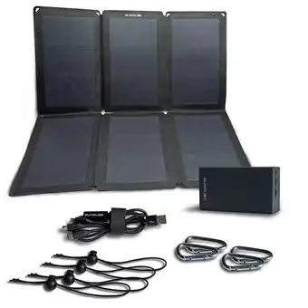 Pack energie nomade | panneau solaire 48w avec batterie 148wh