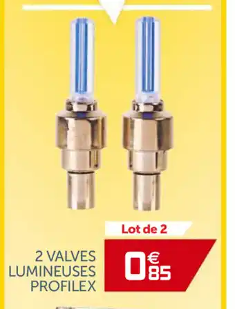 2 Valves Lumineuses Profilex