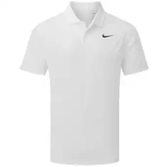 Decathlon T-shirt nike dri-fit victory golf polo, blanc, hommes offre