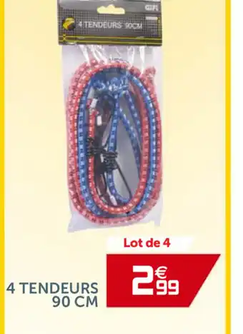 4 Tendeurs 90 Cm
