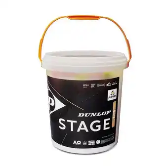 Decathlon Lot de 60 balles de tennis dunlop stage 2 offre