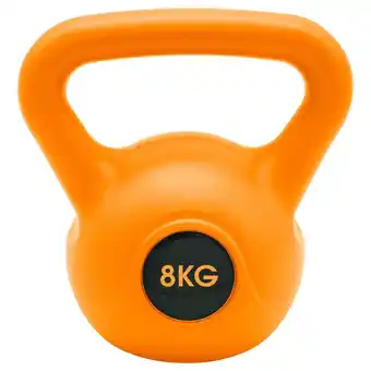Decathlon Kettlebell de fitness de maison 8 kg pour adulte - orange offre