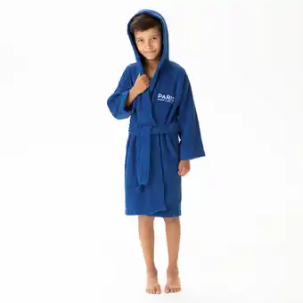 Decathlon Peignoir de bain enfant 100% coton football paris - magique offre