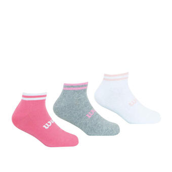 Decathlon Lot de 3 paires de chaussettes basses fille essentiel offre