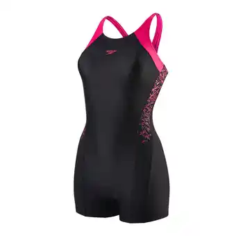 Decathlon Maillot de bain 1 pièce épissuré fille speedo boom offre