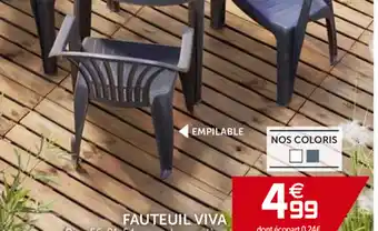 Gifi Fauteuil Viva offre