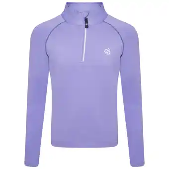 Decathlon Sous-couche junior stretch extensible et légère avec ouverture 1/2 zip offre
