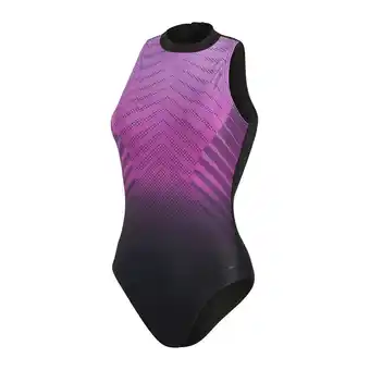 Decathlon Maillot de bain 1 pièce femme speedo eco+ dig placem hydrasuit offre