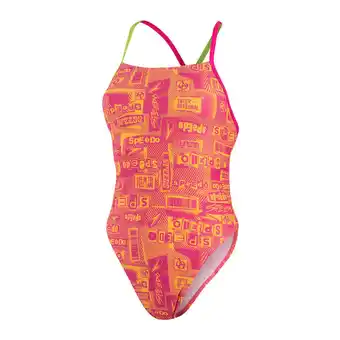 Decathlon Maillot de bain 1 pièce femme speedo end+ ransom logo allov tieb offre