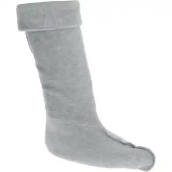 Decathlon Chaussons pour bottes équitation enfant polaire gris clair offre