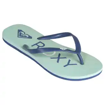 Decathlon Tongs femme roxy sealetter vert offre