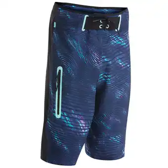 Decathlon Maillot de bain boardshort garcon 950l tween navy offre