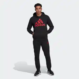 Promo Survetement de fitness soft training adidas homme noir chez Decathlon