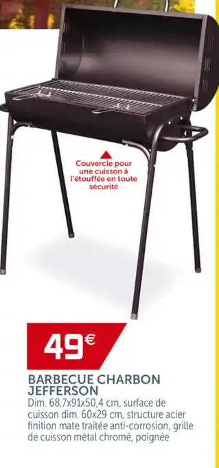 Gifi Barbecue Charbon JeFferson offre