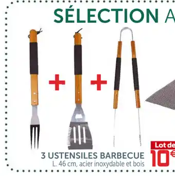 3 Ustensiles barbecue